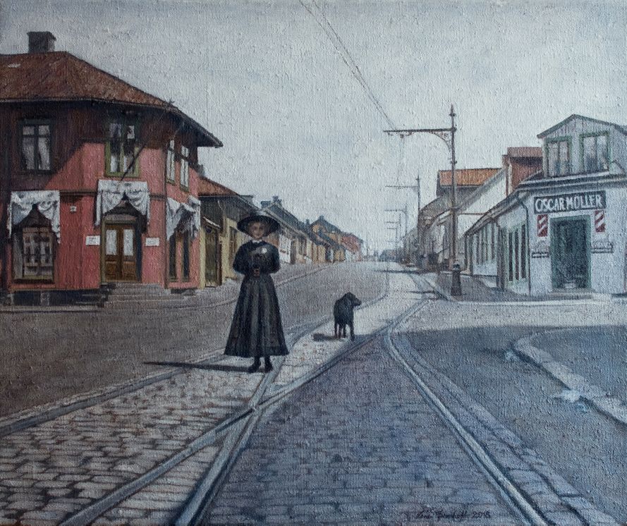 "Vålerenga, Kristiania ca. 1910"
