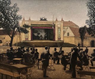 1878 - Friluftsscenen, Christiania tivoli, Stortingsgata 20