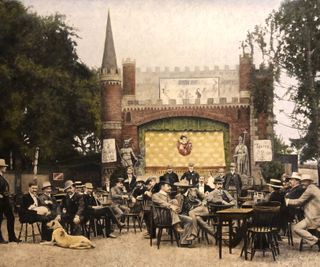 Borgen, Slottsparken, Kristiania 1887